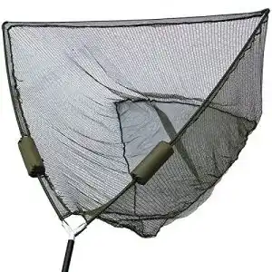 Karpfenkescher ELKO-2000 Kescherkopf 50″ grün mit Auftriebshilfe mit Metallhalter