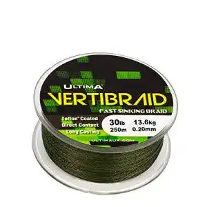 Karpfenschnur ULTIMA Unisex vertibraid Schnell sinkend Karpfenangeln
