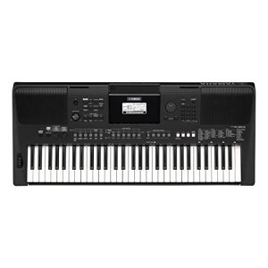 Keyboard YAMAHA PSR-E463 RML , schwarz – Tragbar Digital
