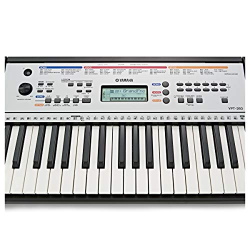 Keyboard YAMAHA YPT-260, schwarz – Vielseitiges Einsteiger