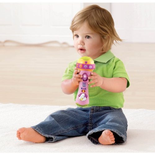 Kinder-Mikrofon Vtech Baby 80-078754 – Singspaß Mikrofon pink