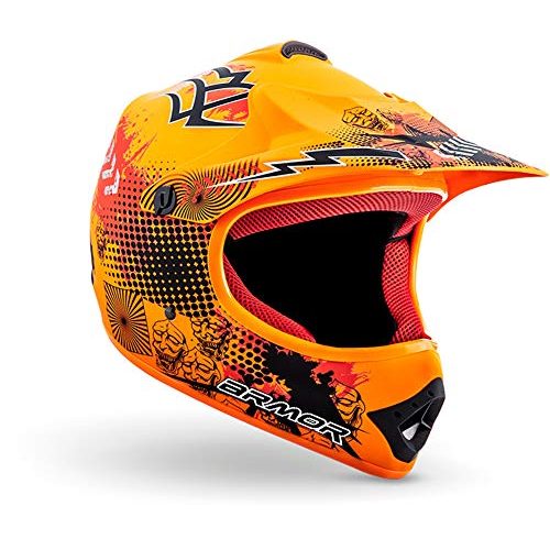Die beste kinder motorradhelm armor helmets akc 49 limited orange Bestsleller kaufen