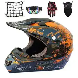 Kinder-Motorradhelm NKFDLY -Motorradhelm, Motorrad Crosshelm