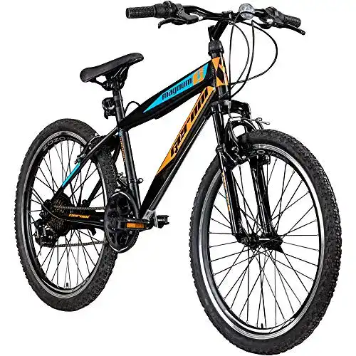 Kinder-Mountainbike Geroni Jugendfahrrad 24 Zoll Mountainbike