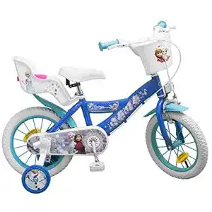 Kinderfahrrad Pik&Roll Girls Frozen 14″, blau