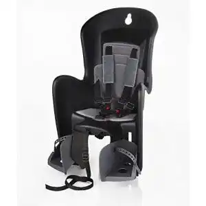 Kinderfahrradsitz Polisport Kinder Poolisport Sitz, schwarz