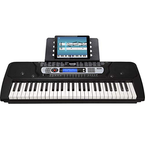 Kinderkeyboard RockJam 54 Tasten Keyboard Klavier mit Netzteil