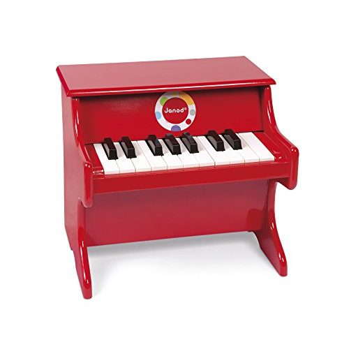 Die beste kinderklavier janod j07622 konfetti piano rot Bestsleller kaufen