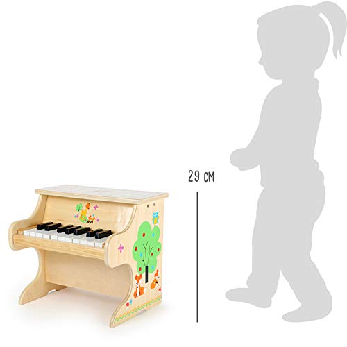 Kinderklavier Small Foot 10724 Klavier Kleiner Fuchs, aus Holz