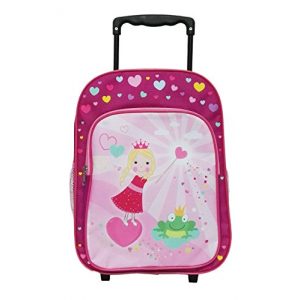 Kinderkoffer Idena 22047 – Rucksack Trolley mit 2 Rollen für Kinder