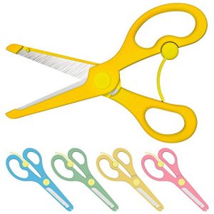 Children's scissors Enid store Craft scissors Children's scissors with safety device