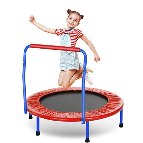 Die beste kindertrampolin ancheer trampolin kinder 36 inch mini bis 75kg Bestsleller kaufen