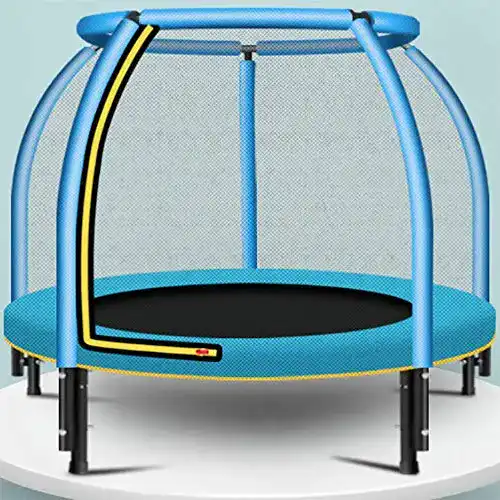 Kindertrampolin BXYY Mit Netzschutz Bewegung, Sicherheitsschutz