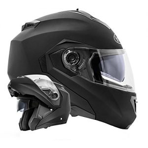 Klapphelm ATO-Helme ATO Moto Montreal Schwarz matt