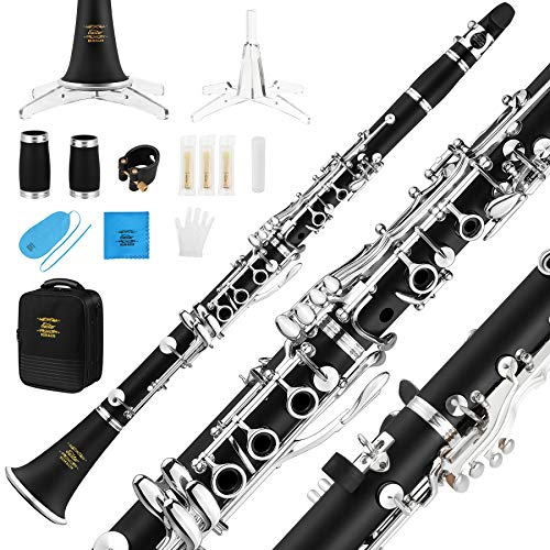 Die beste klarinette eastar b mit 17 klappen bb silber ecl 400 mit koffer Bestsleller kaufen