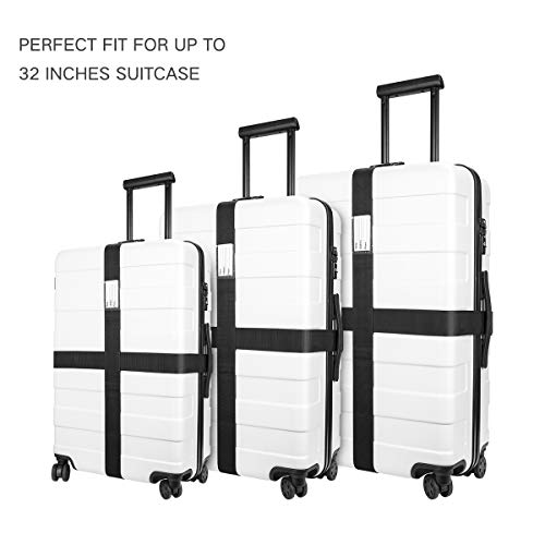 Koffergurt Luxebell Gepäckgurt Kofferband Koffer Gepäckgurte