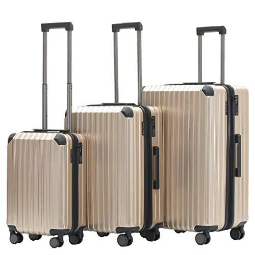 Die beste kofferset 3 teilig muenicase m816 tsa schloss koffer reisekoffer Bestsleller kaufen