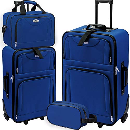 Kofferset 4-teilig KESSER ® 4tlg Trolley Kofferset | Reisekoffer Set