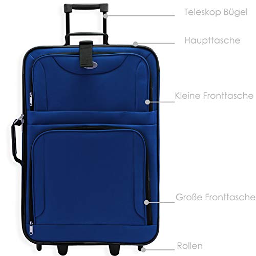 Kofferset 4-teilig KESSER ® 4tlg Trolley Kofferset | Reisekoffer Set