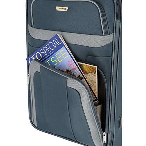 Kofferset 4-teilig Travelite 2-Rad Koffer Set Größen L/M/S