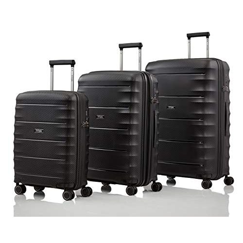 Die beste kofferset titan 4 rad koffer set groessen l m s mit tsa schloss Bestsleller kaufen