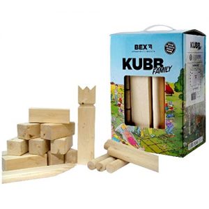 Kubb Bex Sport Bex – Basic Birkenholz Komplettset