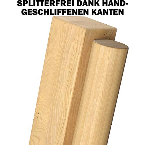 Kubb PHIBER-SPORTS Wikinger Spiel aus Holz in Premium Qualität