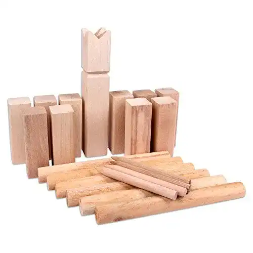 Kubb Schramm Wikinger Basic Schweden Schach Outdoor Spiel