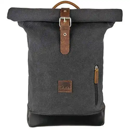 Kurier-Rucksack I’m a Bearliner ® – Rolltop Rucksack Baumwolle