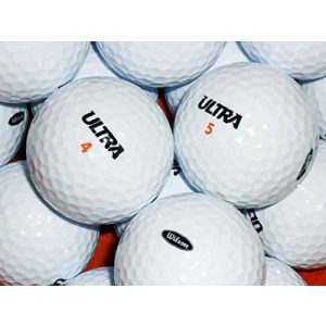 Lakeballs lbc-sports 50 Wilson Ultra Golfbälle – AAAAA – weiß – – PremiumSelection – gebrauchte Golfbälle