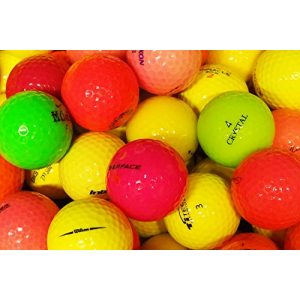 Lakeballs lbc-sports LbcGolf Bunte Fun gemischte Golfbälle 25 Stück