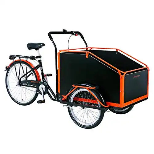 Lastenrad PFAU-TEC Transportrad “Jumbo” Mod.15, 20/26″, schwarz