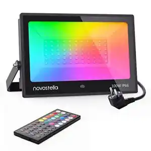 LED-Außenstrahler NOVOSTELLA RGB LED Strahler 100W