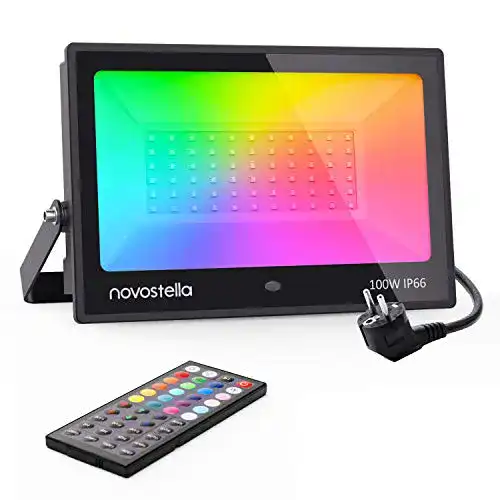 LED-Außenstrahler NOVOSTELLA RGB LED Strahler 100W