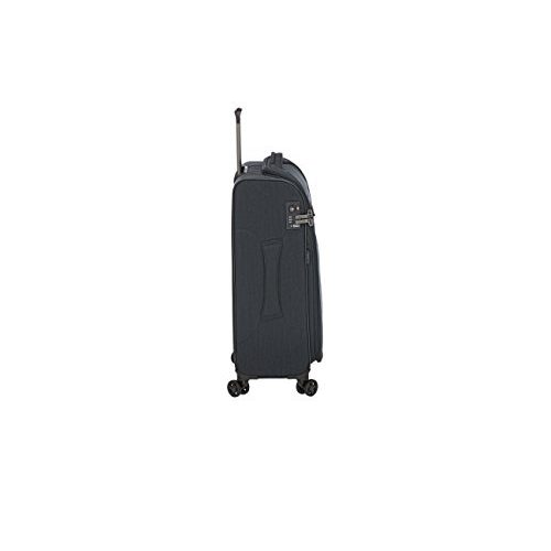 Leichte Koffer Stratic Floating Koffer L, 80 cm, 96 Liter, Black