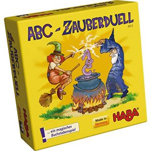 Lernspiele HABA 4912 – ABC Zauberduell, Lernspiel ab 6 Jahren