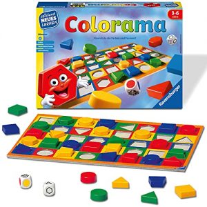 Lernspiele Ravensburger 24921 – Colorama – Zuordnungsspiel
