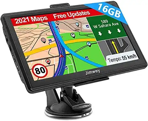 LKW-Navi Jimwey Navigation für Auto LKW Navi 7 Zoll