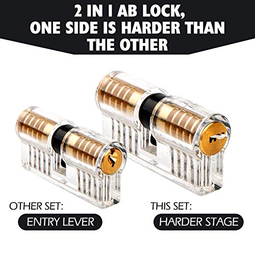 Lockpicking-Set Luxebell Lock Picking, 33 PCs Dietrich Set