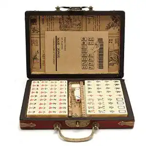Mahjong househome /Majiang Mini Reiseset, 144 STÜCKE