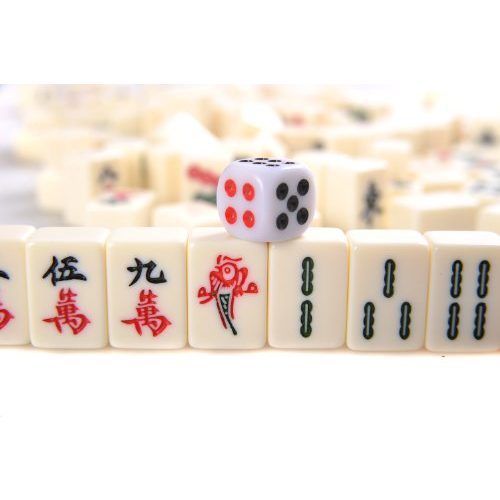 Mahjong Quantum Abacus / Majiang Mini-Reiseset