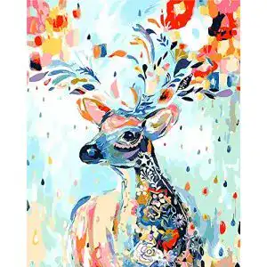 Malen nach Zahlen Erwachsene XINRANFF , DIY Handgemalt