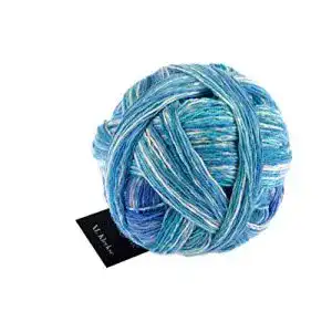 Merinowolle theofeel Schoppel Zauberball Wolle XL Kleckse 2431