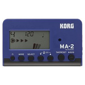 Metronom KORG MA-2 LCD-Taschen-Digital- blau/schwarz