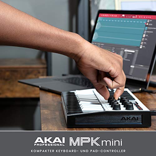 Midi-Keyboard AKAI Pro fessional MPK Mini MK3 – 25-Tasten USB