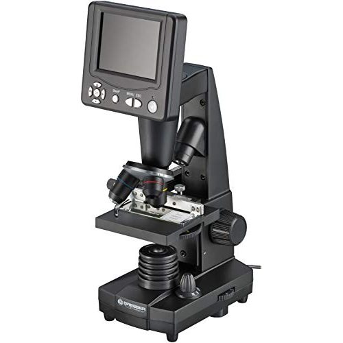 Mikroskop Bresser Durchlicht und Auflicht LCD- 50x-500x