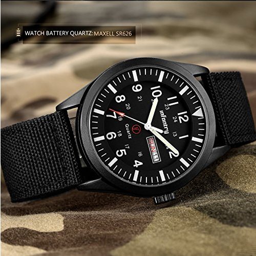 Militäruhr Infantry Herrenuhr Armbanduhr Männer Uhren Militär