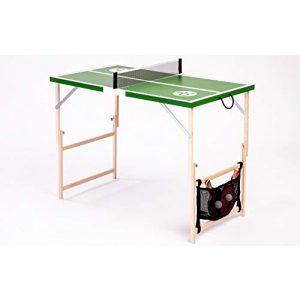 Mini-Tischtennisplatte DISH TENNIS Mini Tischtennisplatte grün