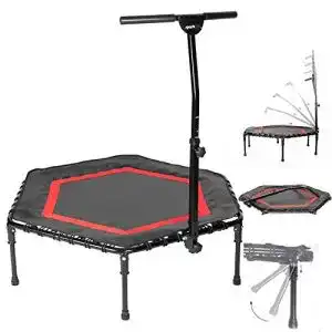 Minitrampolin SportPlus Unisex – Erwachsene SP-T-111F-R Fitness