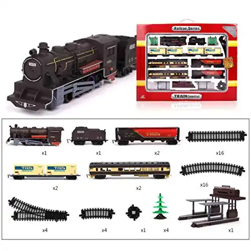 Modelleisenbahn Spieland Eisenbahn Elektrisch Set Lokomotive